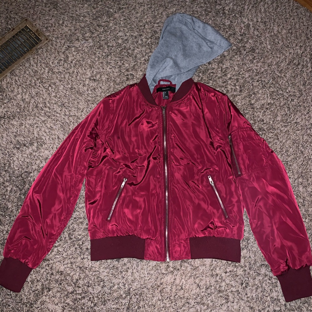 Hooded Bomber Jacket